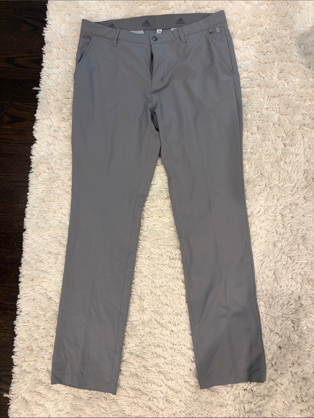 adidas Men's Gray Golf Chinos